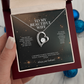 To My Beautiful Wife Forever Love Necklace – Romantic Gift from Husband