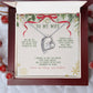 To My Wife – Christmas Forever Love Necklace (Holiday Edition)