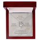 To My Beautiful Wife – Forever Yours Forever Love Necklace