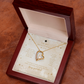To My Beautiful Wife – Christmas Forever Love Necklace (Holiday Edition)
