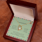 To My Beautiful Wife – Always & Endlessly Forever Love Necklace