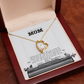 Forever Love Necklace for Mom – “To My Precious Mom” Message Card | Sentimental Gift From Daughter | Mother's Day, Birthday & Christmas Jewelry
