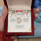 To My Wife – Christmas Forever Love Necklace (Holiday Edition)
