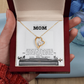Forever Love Necklace for Mom – “To My Precious Mom” Message Card | Sentimental Gift From Daughter | Mother's Day, Birthday & Christmas Jewelry