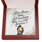 Elegant jewelry gift for mother and daughter bond