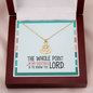 Minimalist anchor necklace with lobster clasp closure