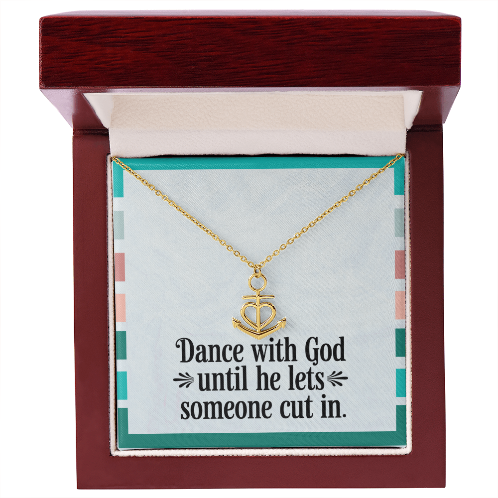 Gift-ready packaging for Christian anchor pendant necklace