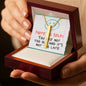 Not Too Old, Not Too Late – Engraved Stick Necklace