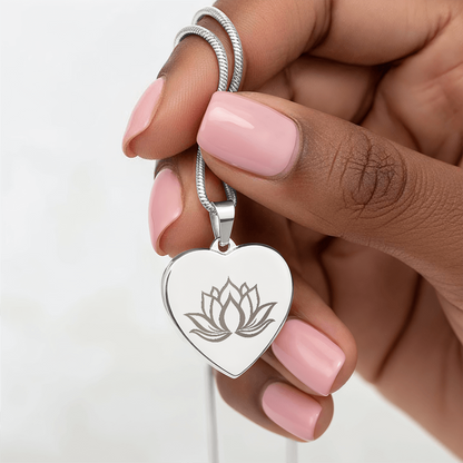 Lotus Necklace – Fresh Start Jewelry for New Beginnings | Meaningful Gift for Strength, Renewal & Transformation