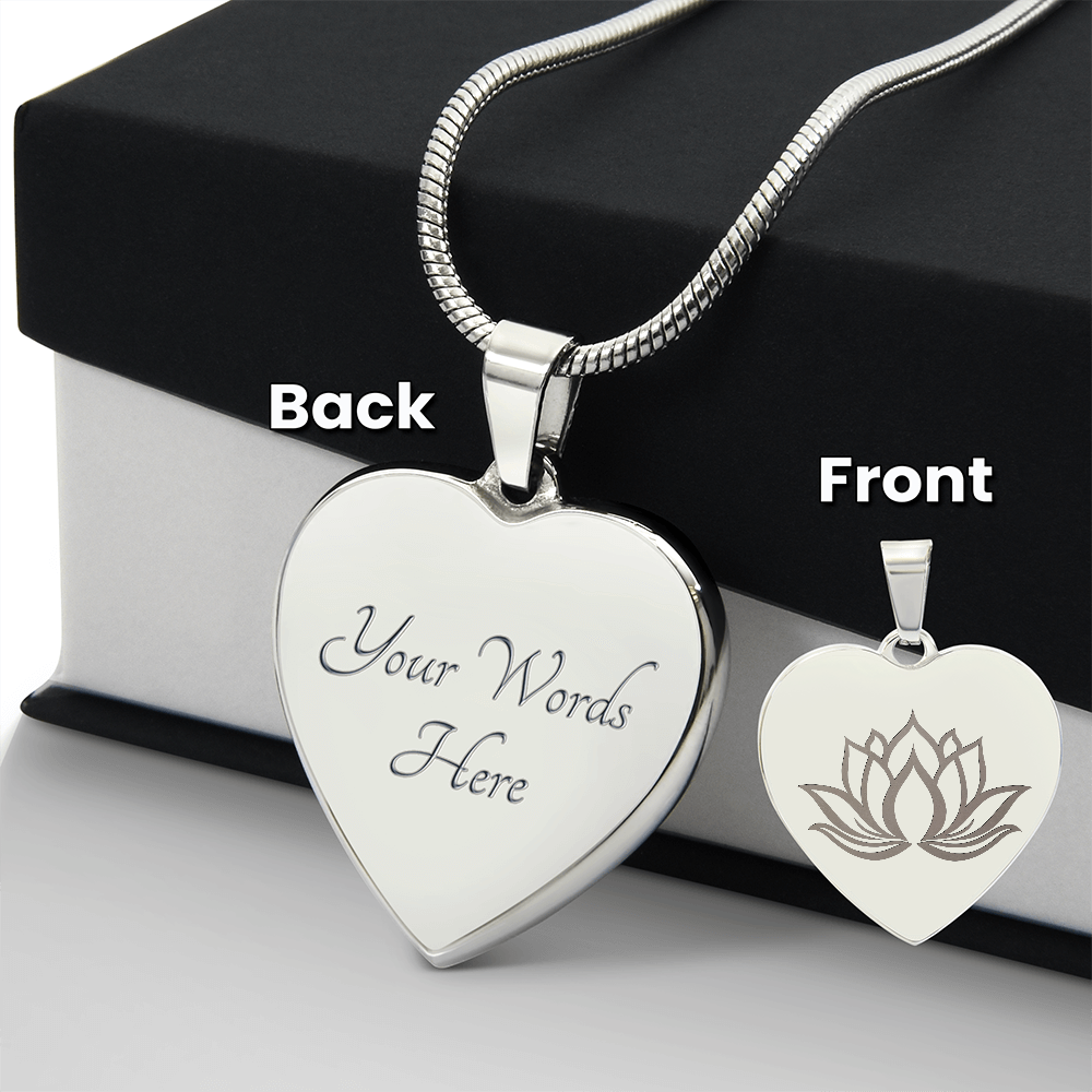 Lotus Necklace – Fresh Start Jewelry for New Beginnings | Meaningful Gift for Strength, Renewal & Transformation