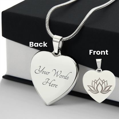 Lotus Necklace – Fresh Start Jewelry for New Beginnings | Meaningful Gift for Strength, Renewal & Transformation