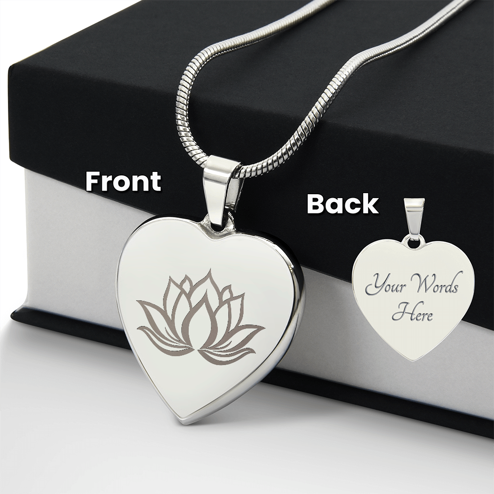 Lotus Necklace – Fresh Start Jewelry for New Beginnings | Meaningful Gift for Strength, Renewal & Transformation