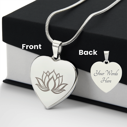 Lotus Necklace – Fresh Start Jewelry for New Beginnings | Meaningful Gift for Strength, Renewal & Transformation