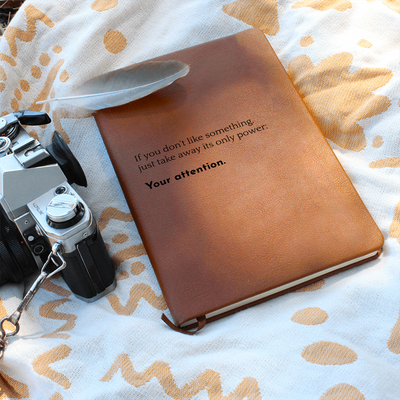 Lifestyle photo of mindfulness journal with pen and coffee