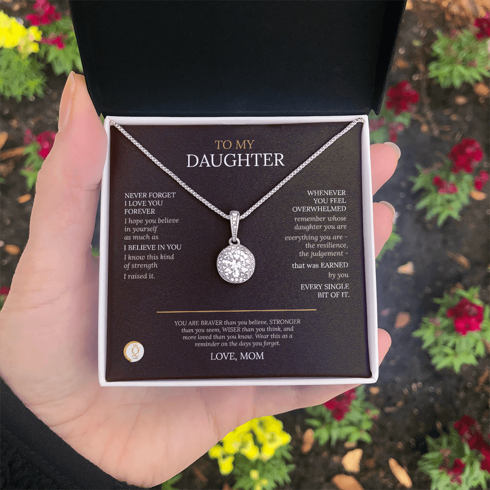mother daughter necklace meaningful