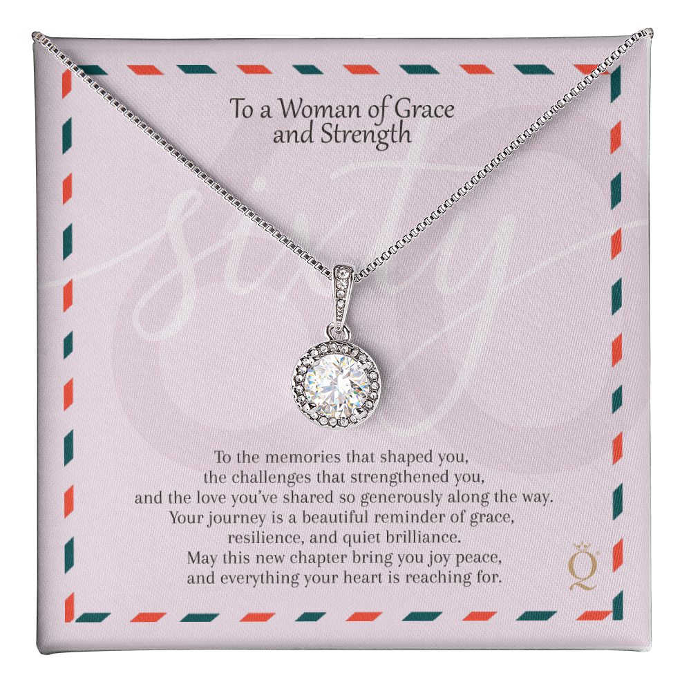 Eternal Hope Necklace for 60th Birthday | 60 Years of Grace Gift | Milestone Birthday Jewelry for Women | Elegant CZ Pendant Necklace