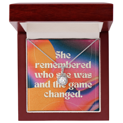 Eternal Hope Necklace — “Once She Remembers Her Worth, Everything Changes.