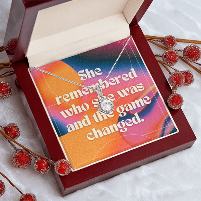 Eternal Hope Necklace — “Once She Remembers Her Worth, Everything Changes.