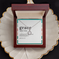 “Grace” necklace displayed in soft-touch gift box