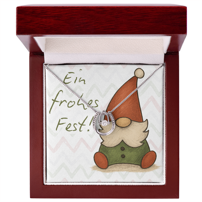 Ein frohes Fest!: Lucky In Love Necklace – Elegant German Christmas Gift