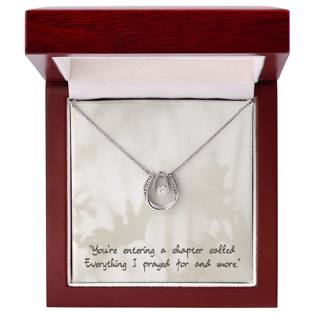 “Everything I Prayed For” – Lucky In Love Necklace