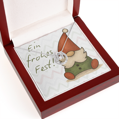 Ein frohes Fest!: Lucky In Love Necklace – Elegant German Christmas Gift