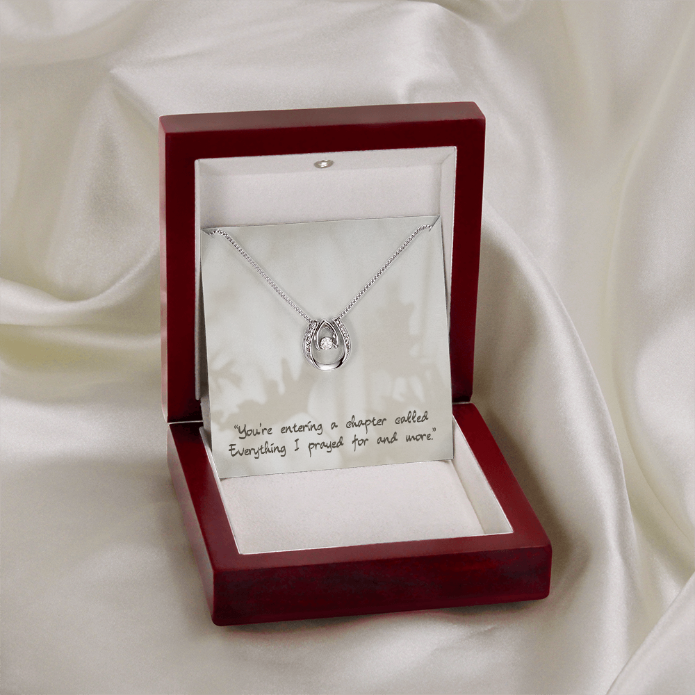 “Everything I Prayed For” – Lucky In Love Necklace