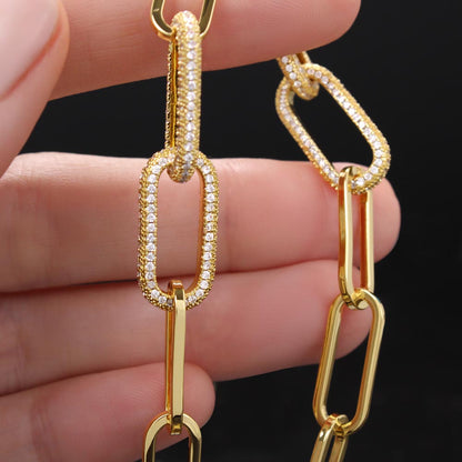 Life Is Like a Camera Necklace Gift | CZ Paperclip Chain for Her | Inspirational Jewelry for Women | Birthday & Anniversary Gift
