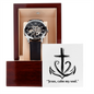 Jesus, Calm My Soul: Openwork Watch – Christian Anxiety Support Timepiece | Elegant Faith Reminder for Overwhelmed Hearts