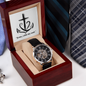 Jesus, Calm My Soul: Openwork Watch – Christian Anxiety Support Timepiece | Elegant Faith Reminder for Overwhelmed Hearts