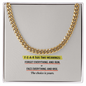F-E-A-R: Face Everything and Rise - Cuban Link Chain – Strength Through Courage