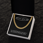 Never Give Up: Cuban Link Chain – Motivation That Moves With You