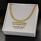 F-E-A-R: Face Everything and Rise - Cuban Link Chain – Strength Through Courage