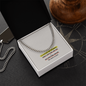 F-E-A-R: Face Everything and Rise - Cuban Link Chain – Strength Through Courage