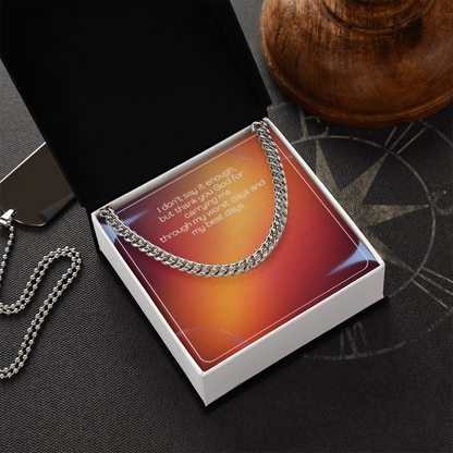 Grateful Heart – Cuban Link Chain