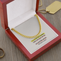 F-E-A-R: Face Everything and Rise - Cuban Link Chain – Strength Through Courage