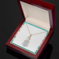 Psalm 139:14 Ribbon Pendant Necklace – “Fearfully & Wonderfully Made” Christian Gift for Women, Daughter, Mom, Encouragement Faith Jewelry