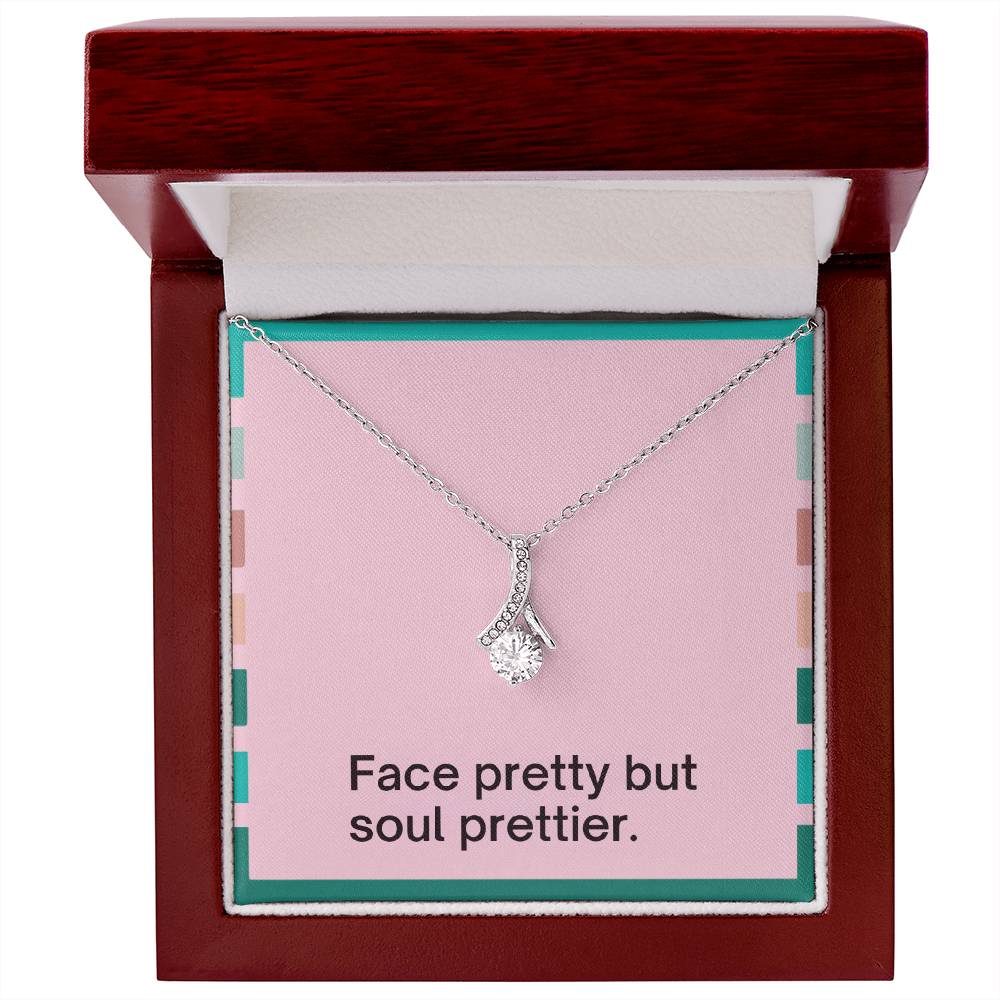 allure beauty pendant necklace