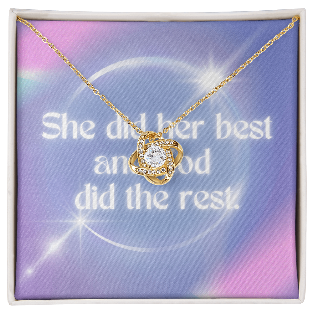 Round cubic zirconia pendant on adjustable chain with lobster clasp