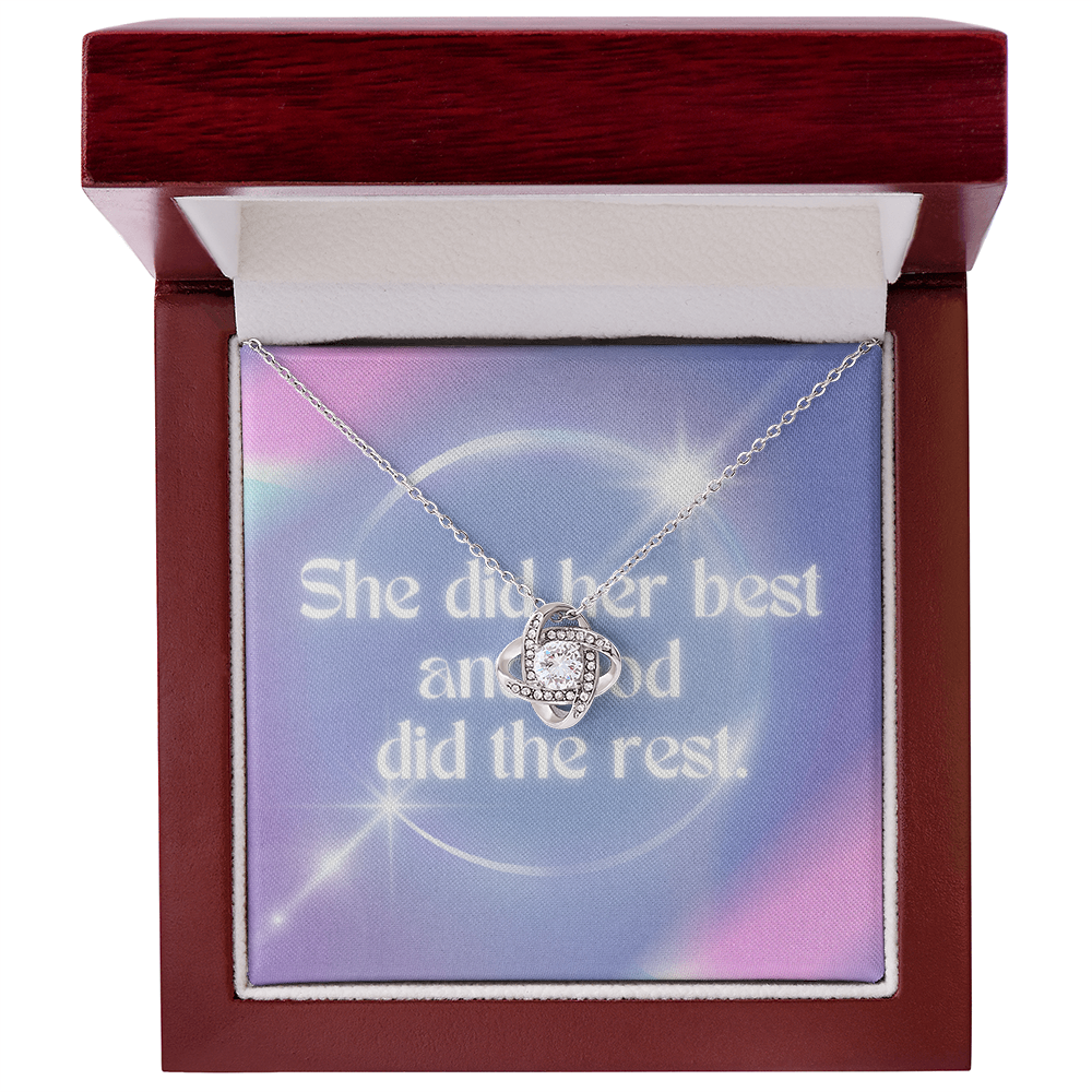 Christian jewelry gift symbolizing trust, grace, and strength