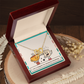 Magnet for Amazing Friendships – Interlocking Hearts Necklace
