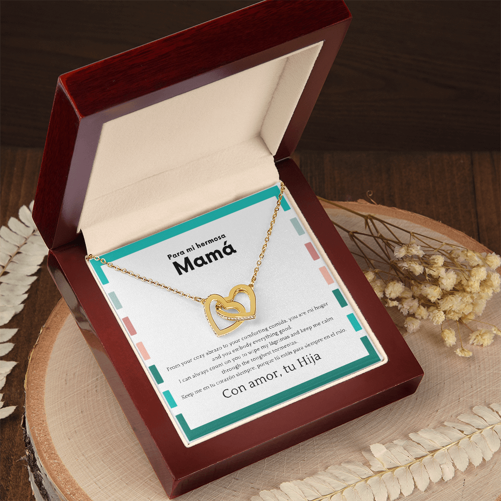Spanglish jewelry gift for mom from daughter