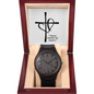 Jesus Knows My Heart: Sandalwood Wooden Watch – Faith Reminder for Feeling Unseen or Unheard | Christian Men's & Women's Wood Timepiece