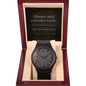 Always Carry a Wooden Watch | 5th Anniversary Gift for Husband