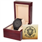 Christian Wooden Watch – “God Carries You” Lion & Cross Design | Faith Gift for Men, Husband, Dad