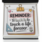 Touch a Life Forever – Custom Name Necklace