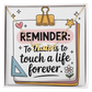 Touch a Life Forever – Custom Name Necklace