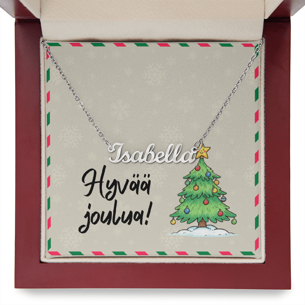 Stainless steel personalized necklace made in the USA