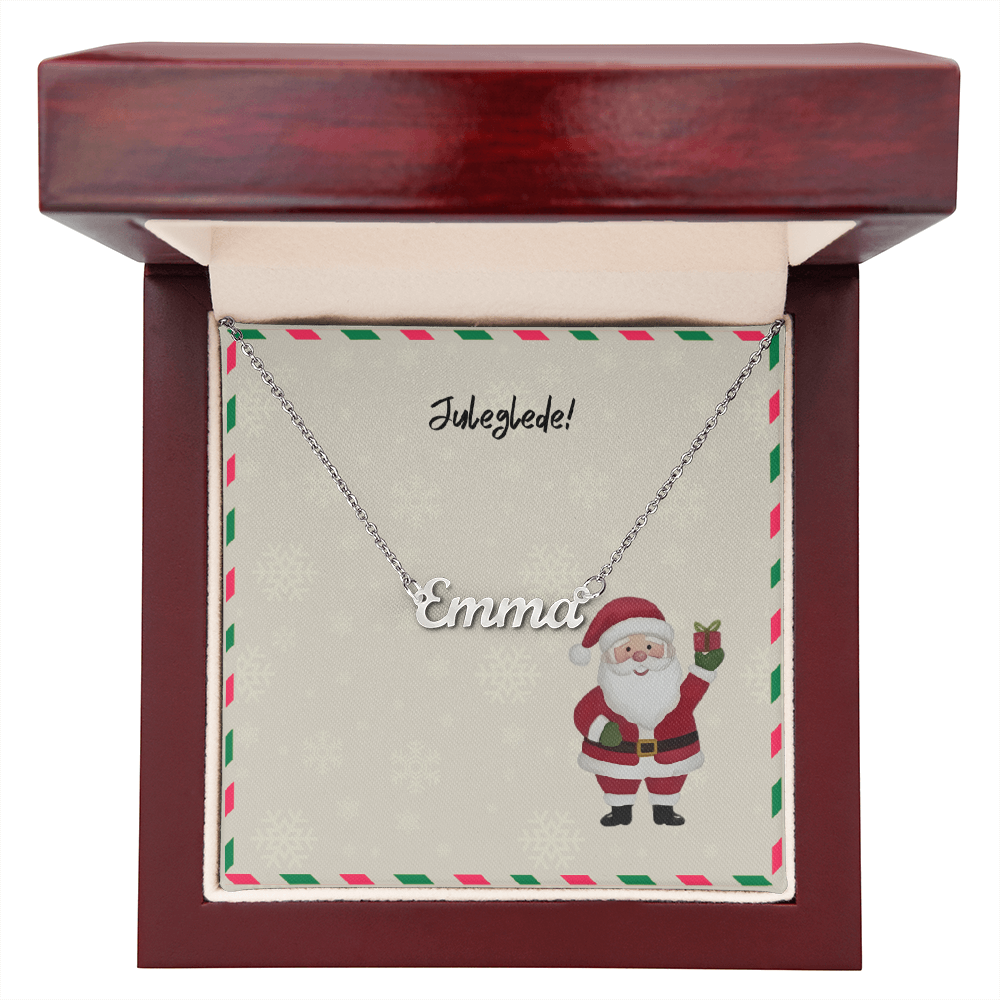 Adjustable cable chain personalized name necklace