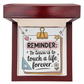 Touch a Life Forever – Custom Name Necklace